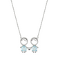 COLAR UNIKE BOY & BOY BLUE EM PRATA 925%