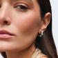 BRINCOS VIDAL & VIDAL EM BRONZE COM BANHO DE OURO 18K