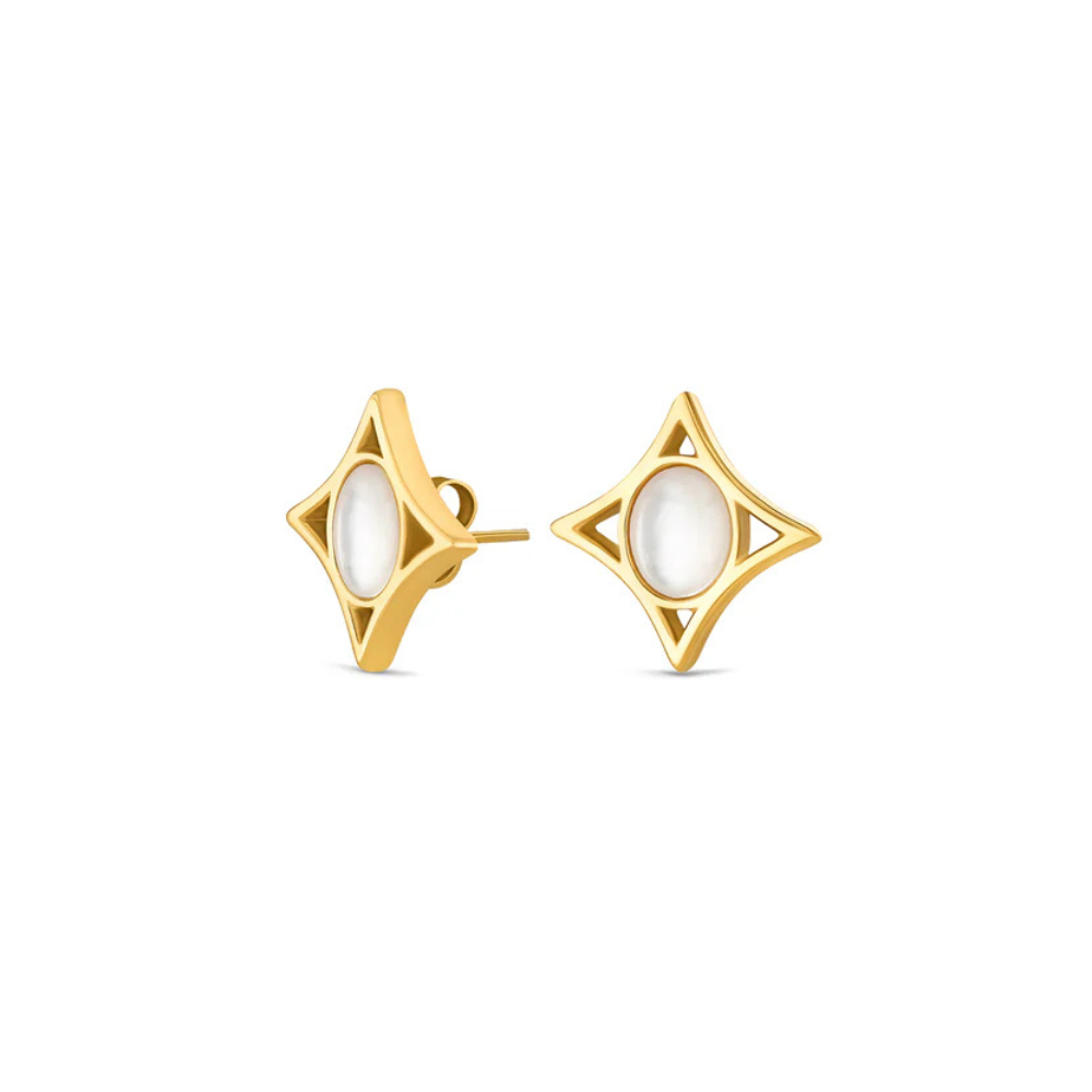 BRINCOS ONE SENHORA MARGOT FALLING LEAVES GOLD