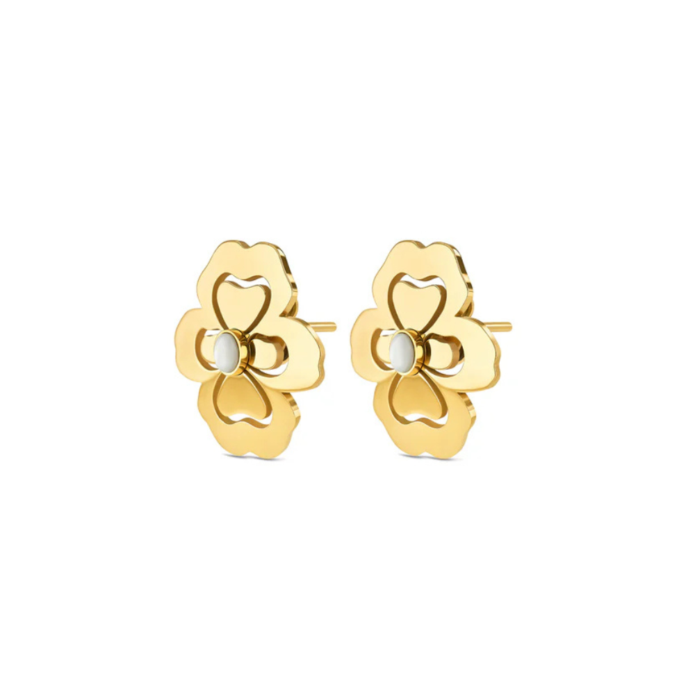 BRINCOS ONE SENHORA MARGOT BLOSSOM  GOLD