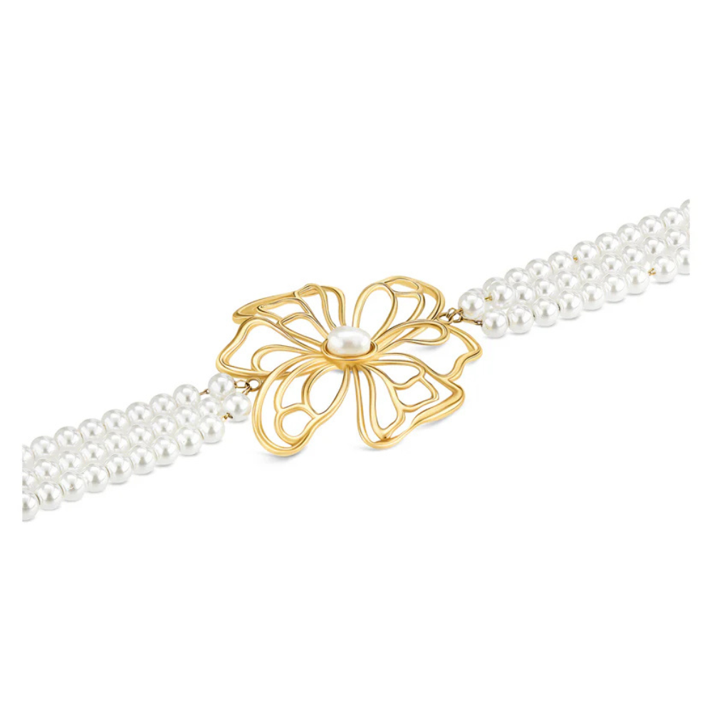 COLAR ONE SENHORA MARGOT PETAL GOLD