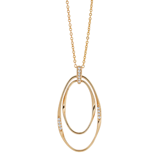 COLAR VIDAL & VIDAL EM BRONZE COM BANHO DE OURO 18K