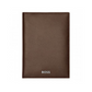 CARTEIRA HUGO BOSS 8 CARTOES CLASSIC SMOOTH BROWN