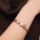 PULSEIRA VIDAL & VIDAL EM BRONZE COM BANHO DE OURO 18K