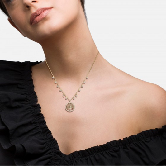 COLAR UNIKE JEWELLERY FUN TREE OF LIFE JOIA PRATA 925 UK.CL.1205.0075