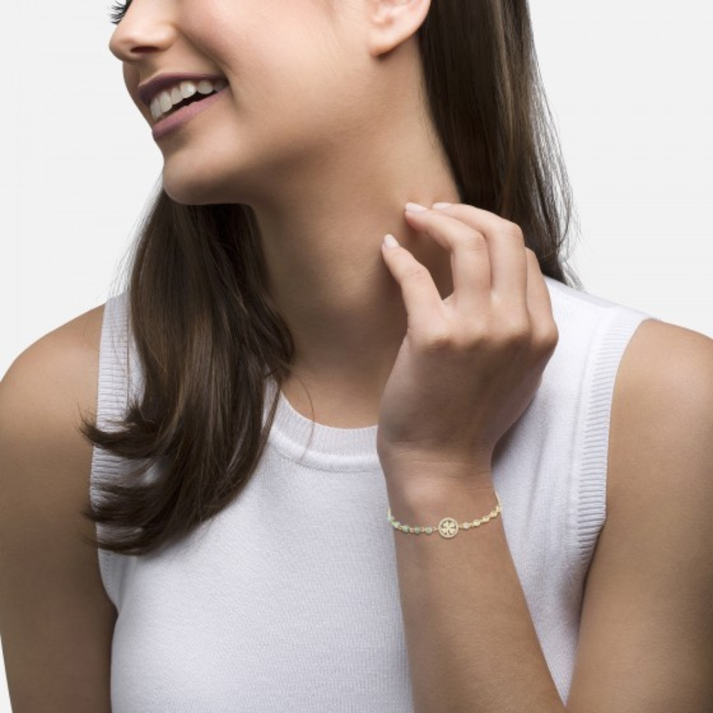 PULSEIRA UNIKE FUN W23 CLOVER II EM PRATA 925 UK.PU.1205.0031