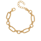 PULSEIRA VIDAL & VIDAL EM BRONZE COM BANHO DE OURO 18K