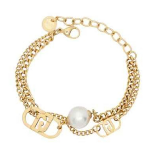PULSEIRA LIU JO EM AÇO COM PEROLA  LJ2804