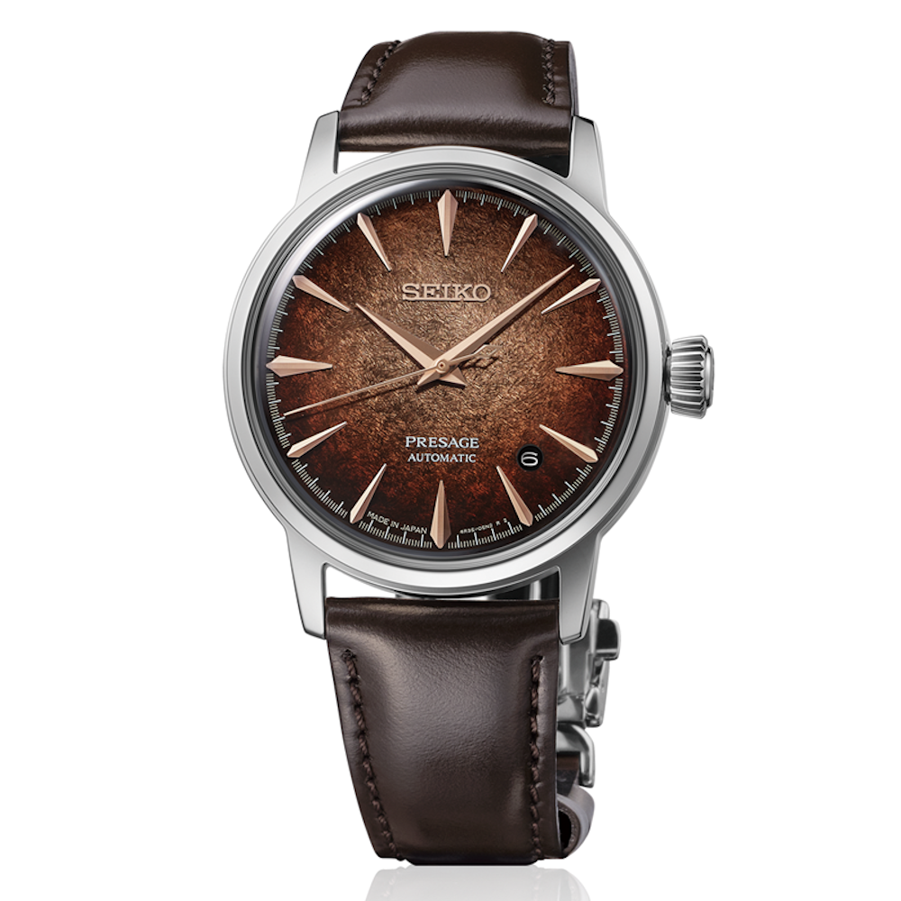 SEIKO PRESAGE EDITION COCKTAIL 4R35 WHISKEY MIST