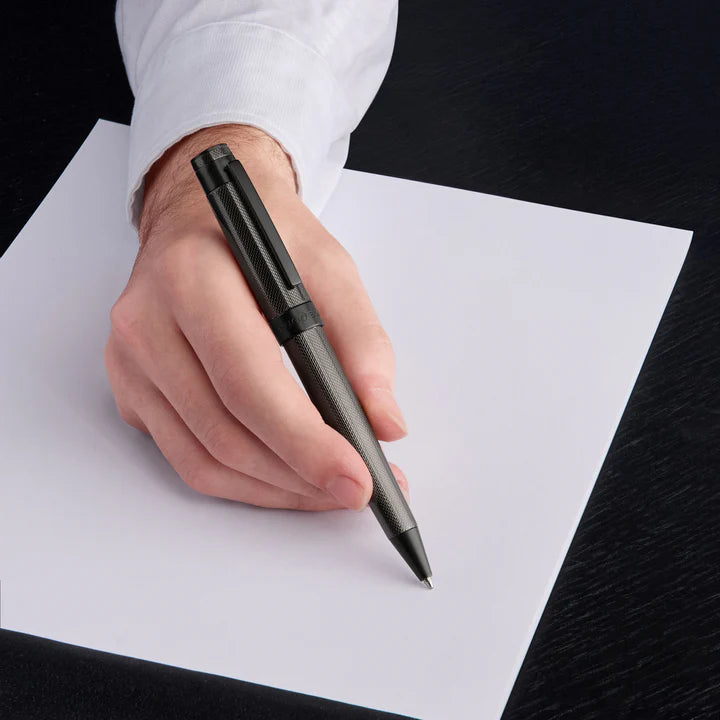 CANETA HUGO BOSS BALLPOINT ECLAT GUN