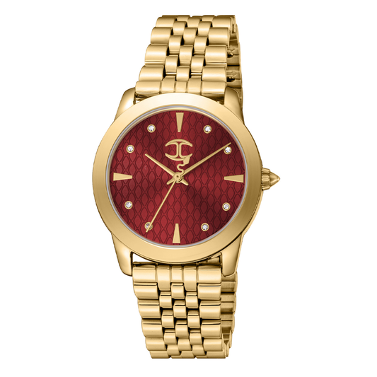 RELÓGIO JUST CAVALLI SNAKE 34 MM JC1L211M00265 MST VERM