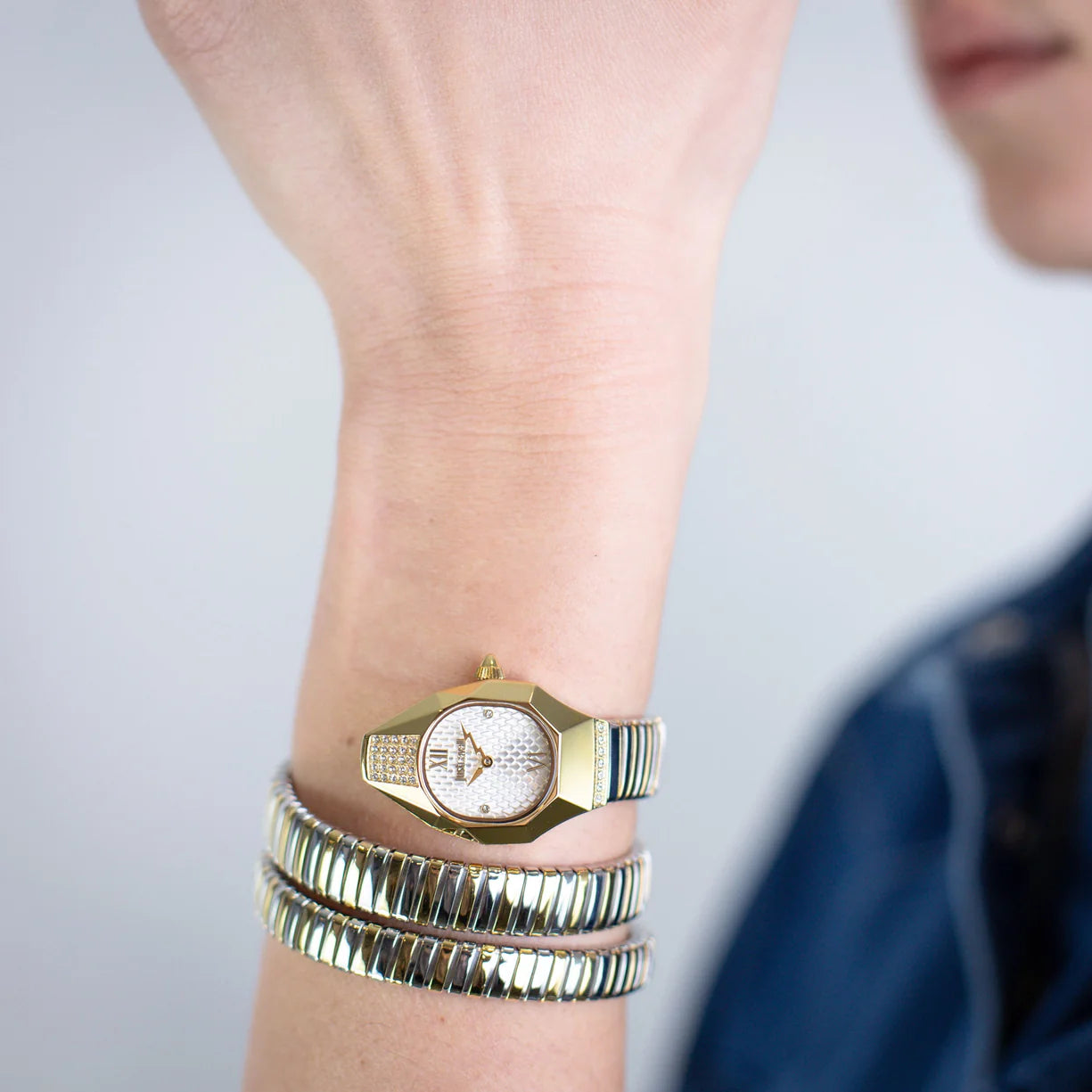 RELOGIO JUST CAVALLI SIGNATURE SNAKE