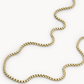 FIO FOSSIL STEEL GOLD CHAIN