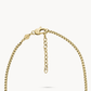 FIO FOSSIL STEEL GOLD CHAIN