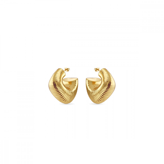 ARGOLAS GUESS EM AÇO DOURADO