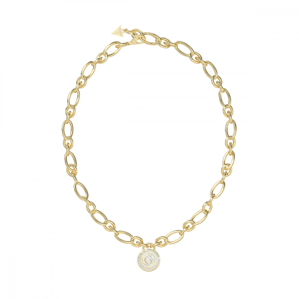 COLAR GUESS EM AÇO COM CRISTAIS