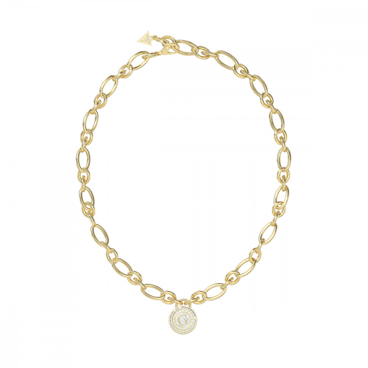 COLAR GUESS EM AÇO COM CRISTAIS