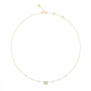 COLAR GUESS EM AÇO DOURADO COM CRISTAIS E PEROLAS