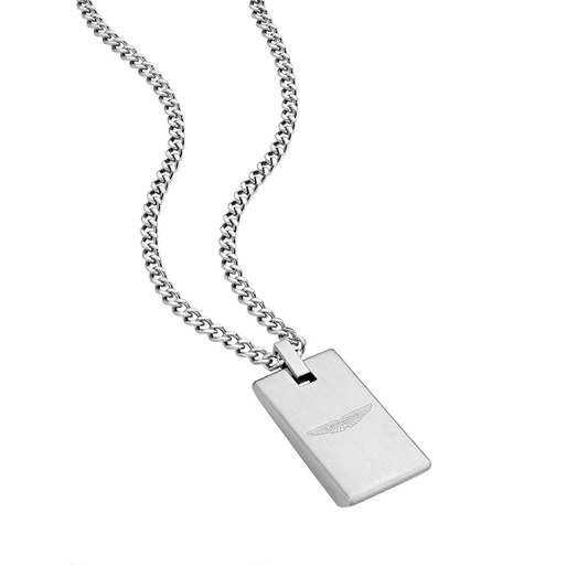 COLAR ASTON MARTIN SILVER BST ICON