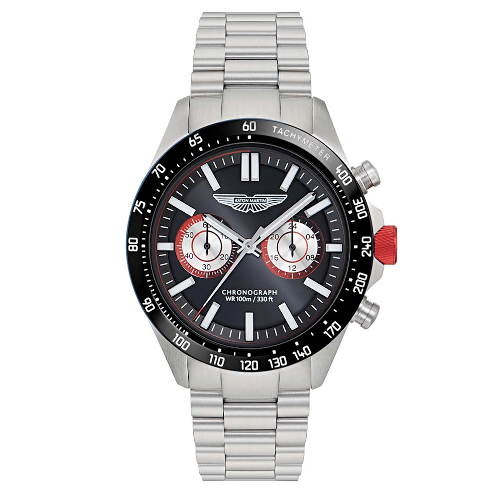 RELÓGIO ASTON MARTIN 44MM  ICON AML BLACK DIAL