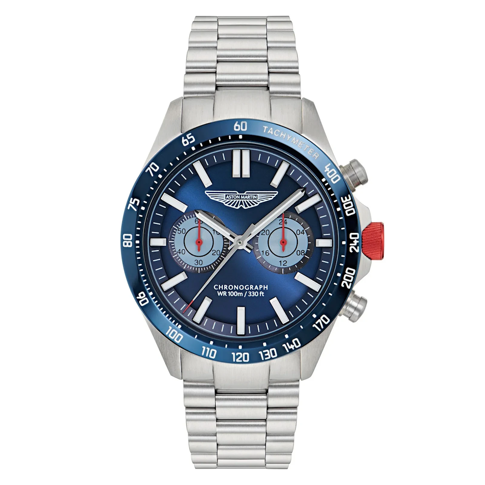 RELÓGIO ASTON MARTIN 44MM  ICON AML BLUE DIAL