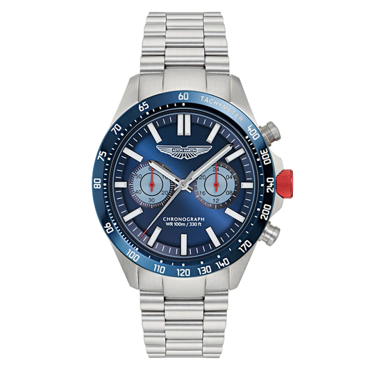 RELÓGIO ASTON MARTIN 44MM  ICON AML BLUE DIAL