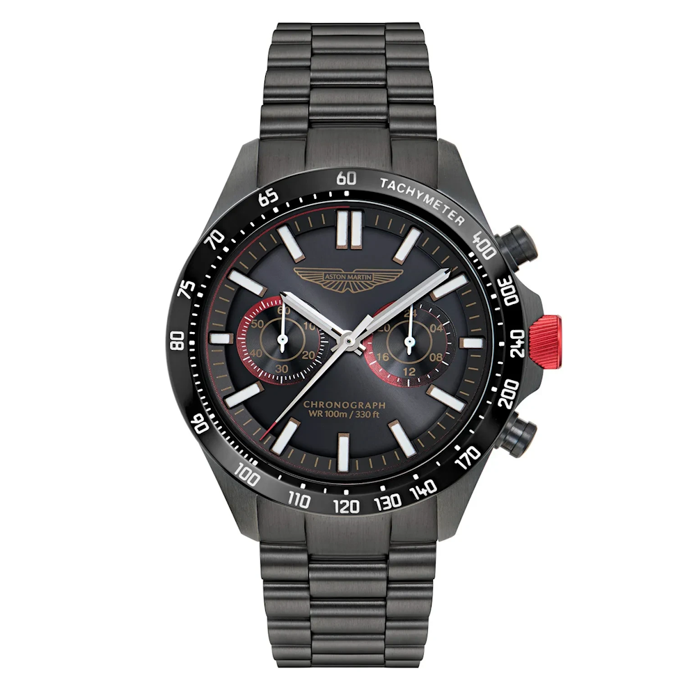 RELÓGIO ASTON MARTIN 44MM  ICON AML FULL BLACK