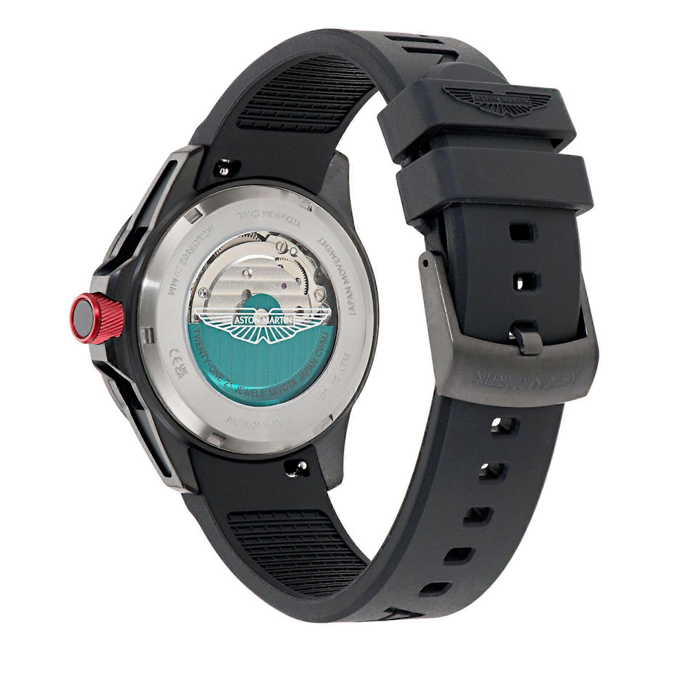 RELÓGIO ASTON MARTIN 41MM AUTOMATIC TITANIUM THRILL