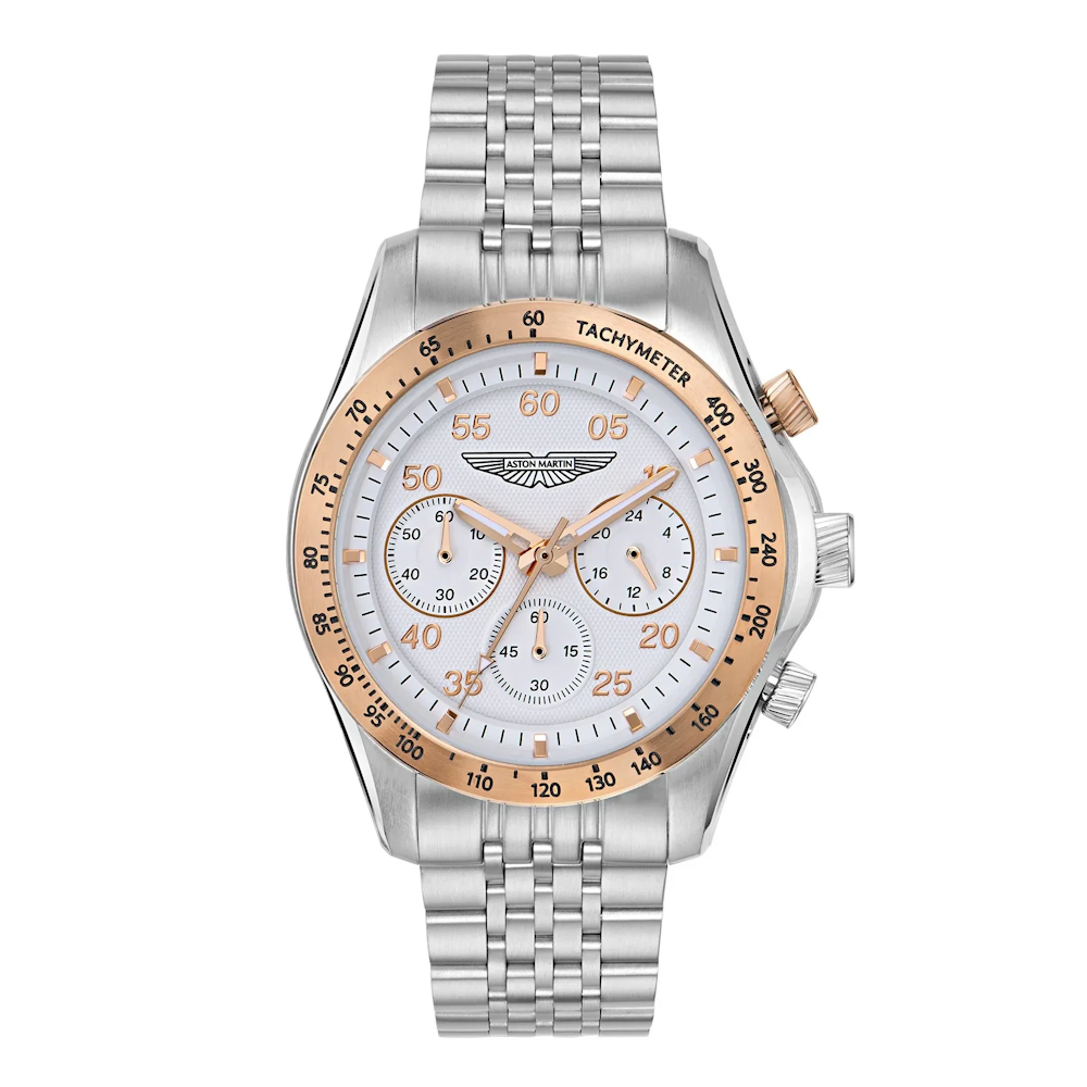 RELÓGIO ASTON MARTIN 42MM SGT THRILL WHITE