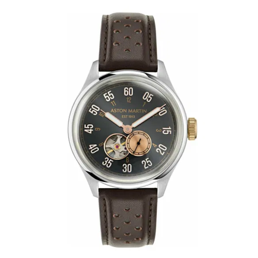 RELÓGIO ASTON MARTIN 41MM AUTOMATIC BROWN