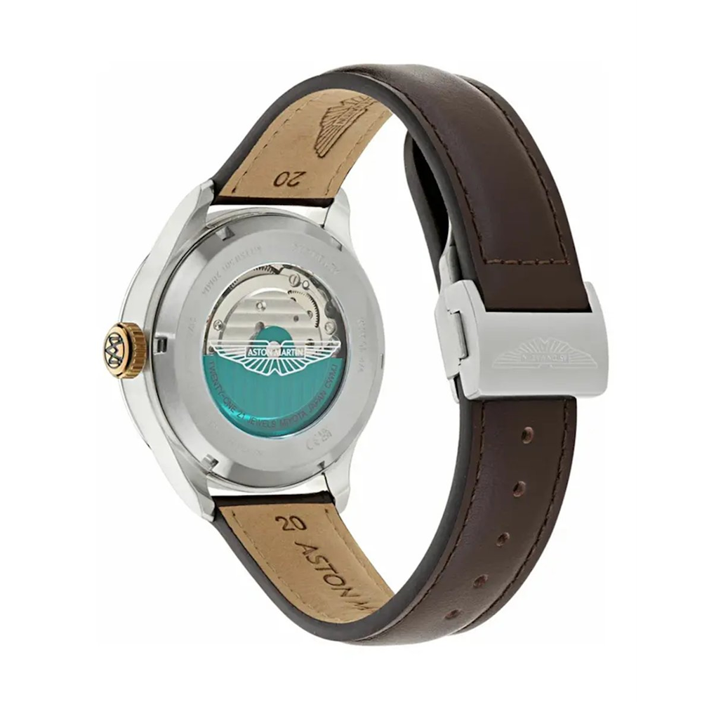 RELÓGIO ASTON MARTIN 41MM AUTOMATIC BROWN