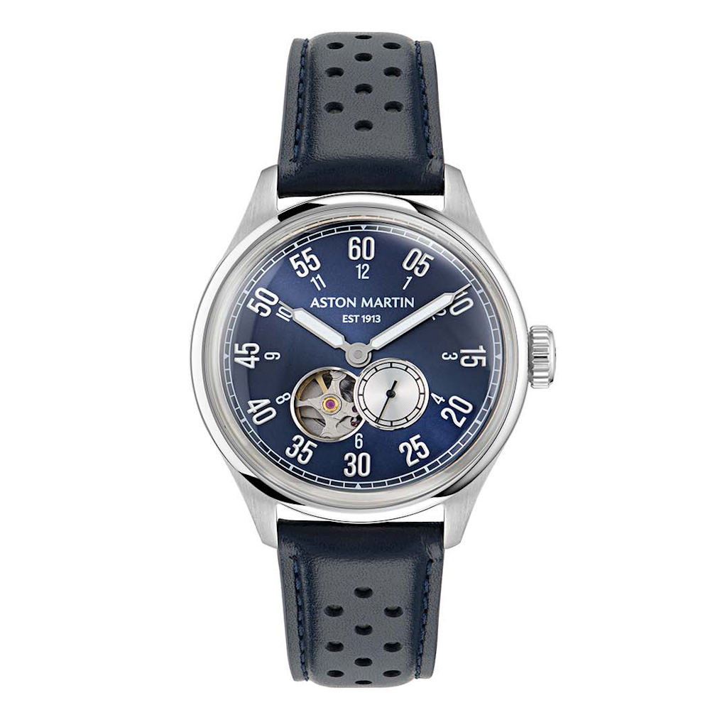 RELÓGIO ASTON MARTIN 41MM AUTOMATIC BLUE
