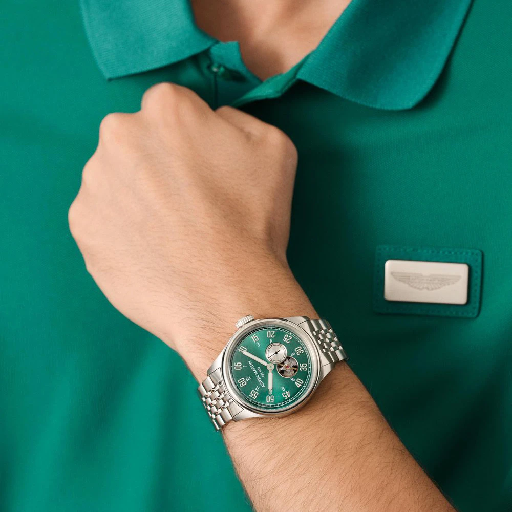 RELOGIO ASTON MARTIN TIMELESS MOST. VERDE