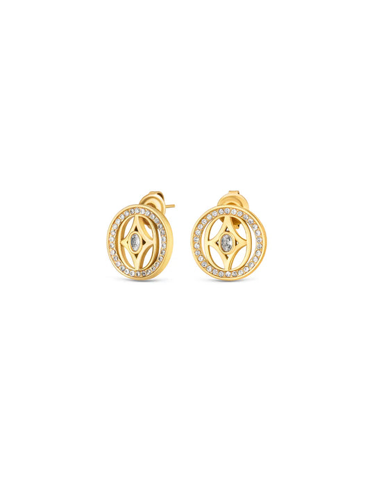 BRINCOS ONE SENHORA ELENA BRILLIANCE GOLD