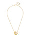 COLAR ONE SENHORA CHESS SPIRAL GOLD