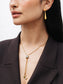 COLAR ONE SENHORA CHESS LONG GOLD