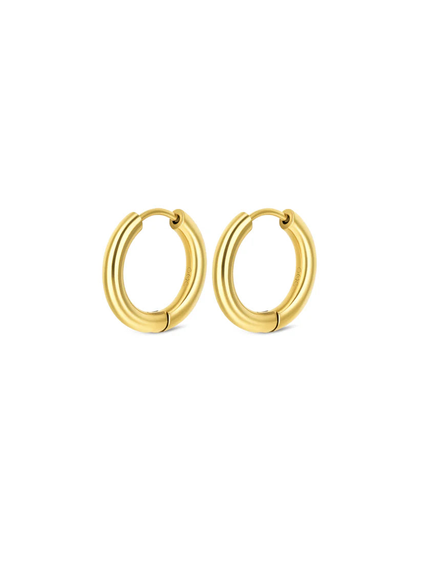 BRINCOS ONE ENERGY MASTER HOOP GOLD