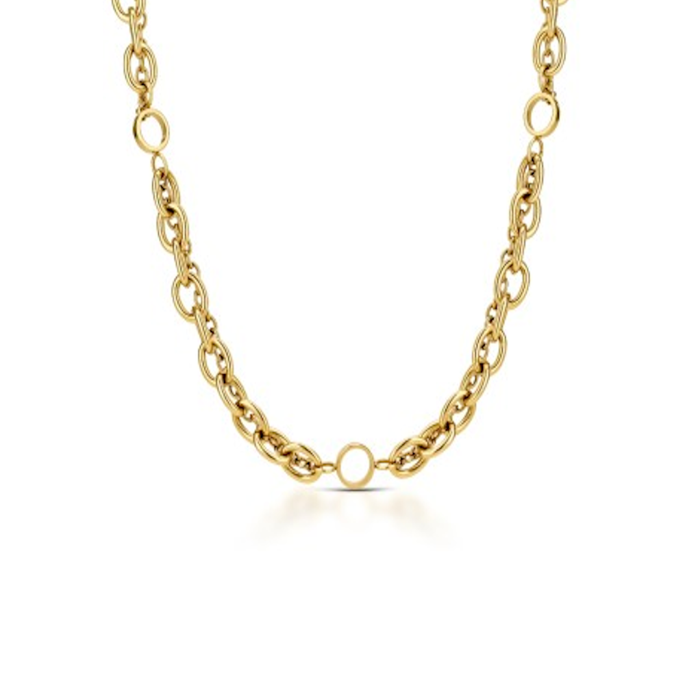 COLAR ONE SENHORA NECKMESS POWER GOLD