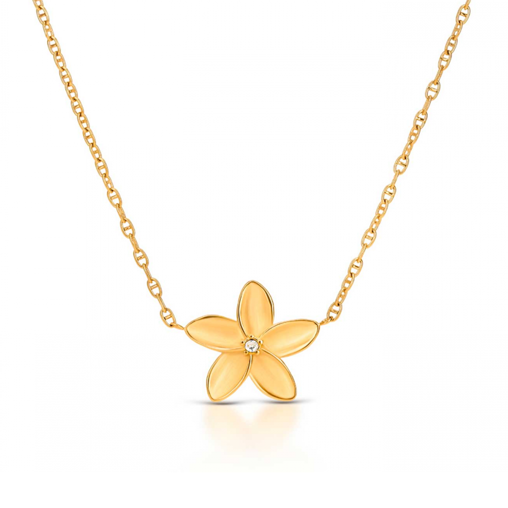 COLAR ONE SENHORA FLEUR GOLD