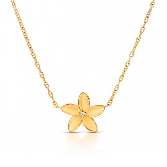 COLAR ONE SENHORA FLEUR GOLD