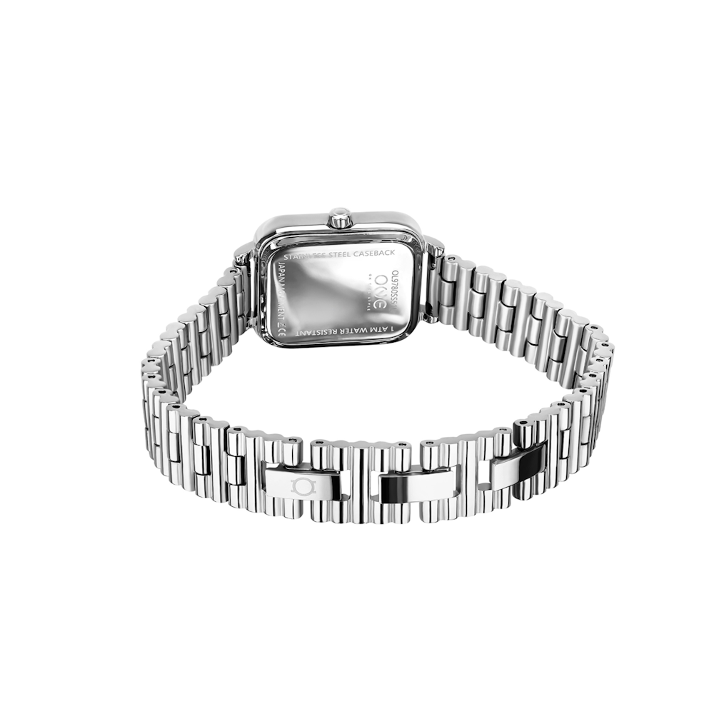 RELÓGIO ONE SENHORA FAME SILVER