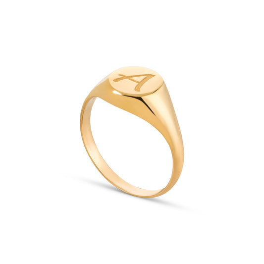 ANEL EM OURO ( MESA )