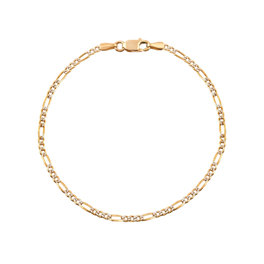 PULSEIRA EM OURO 19,2K ( 3+1 )