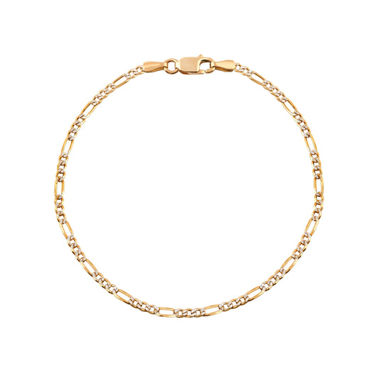 PULSEIRA EM OURO 19,2K ( 3+1 )