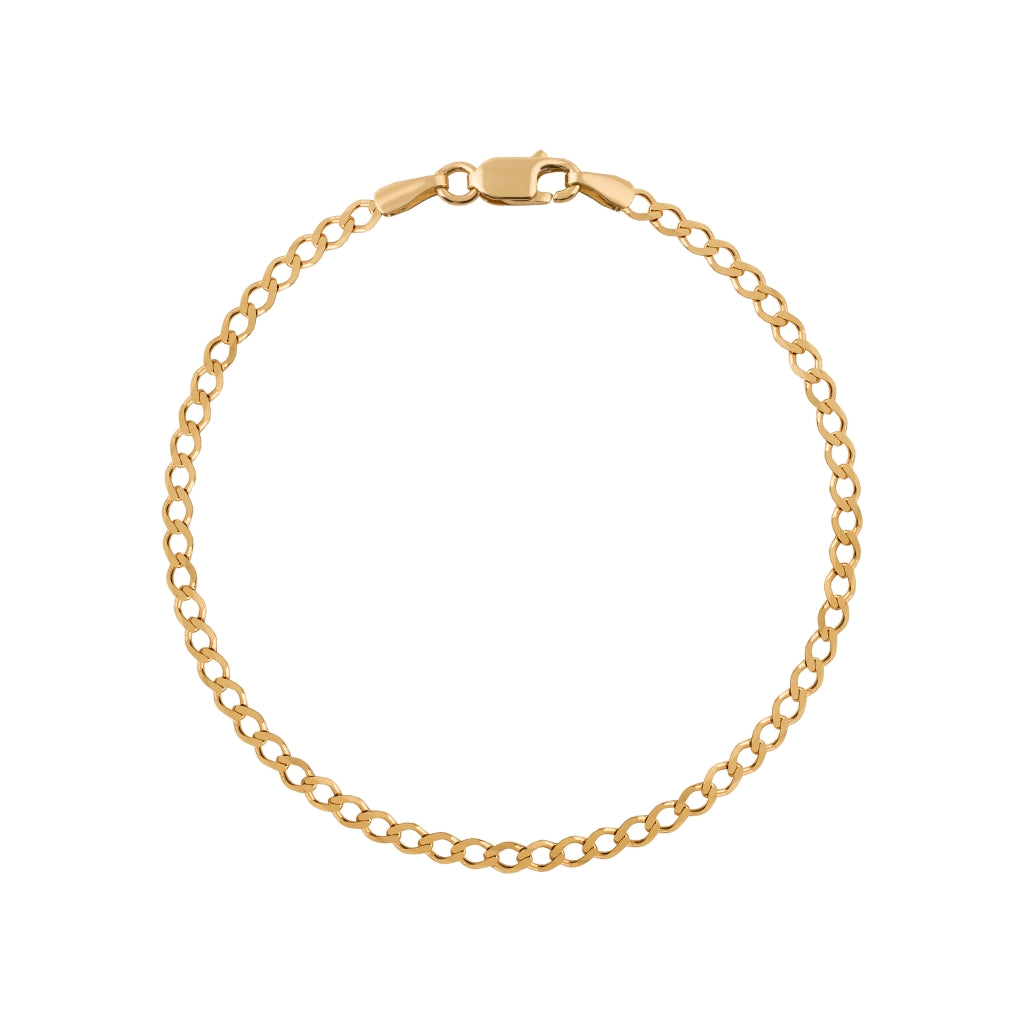 PULSEIA EM OURO 19,2K ( BARBELA )