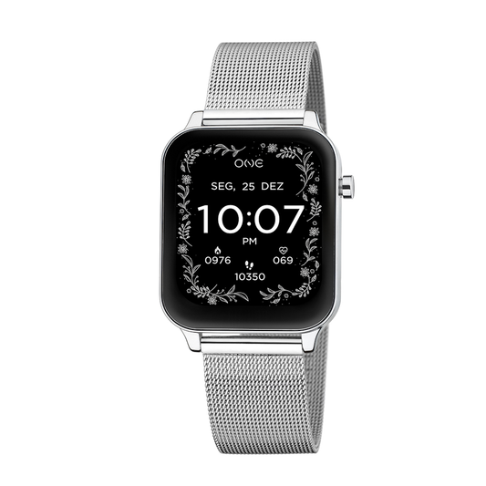 SMARTWATCH ONE MAGICCALL SILVER MESH