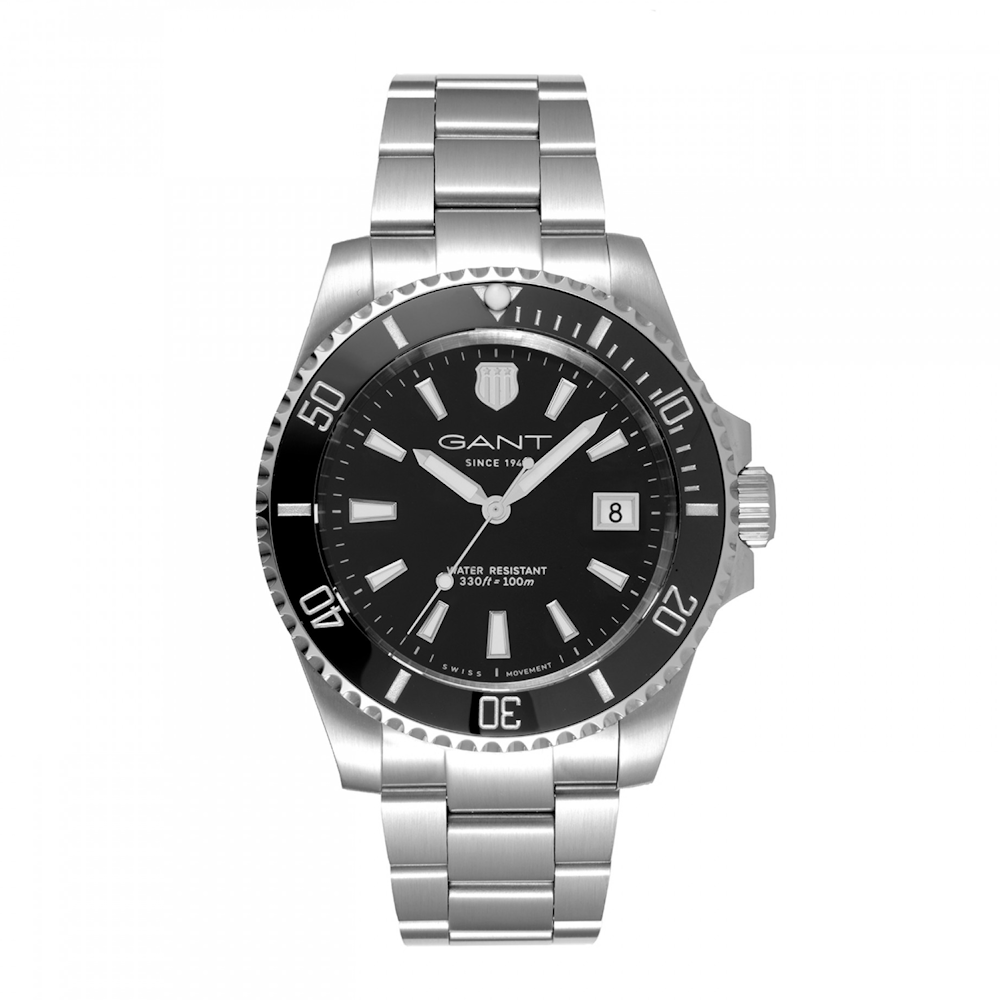 RELÓGIO GANT PRESTIGE GP250 41 PRETO AÇO