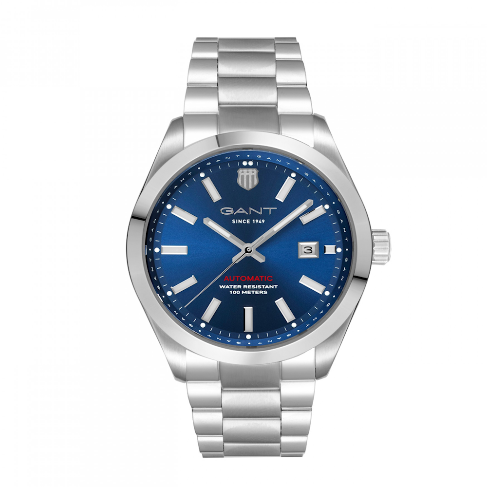 RELÓGIO GANT PRESTIGE GP282, 41, AUTOMÁTICO AÇO AZUL