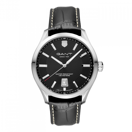 RELÓGIO GANT PRESTIGE GP415, 41.5, PRETO, PELE PRETA