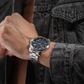 RELOGIO POLICE SOUL CRONO M/AZUL B/SS